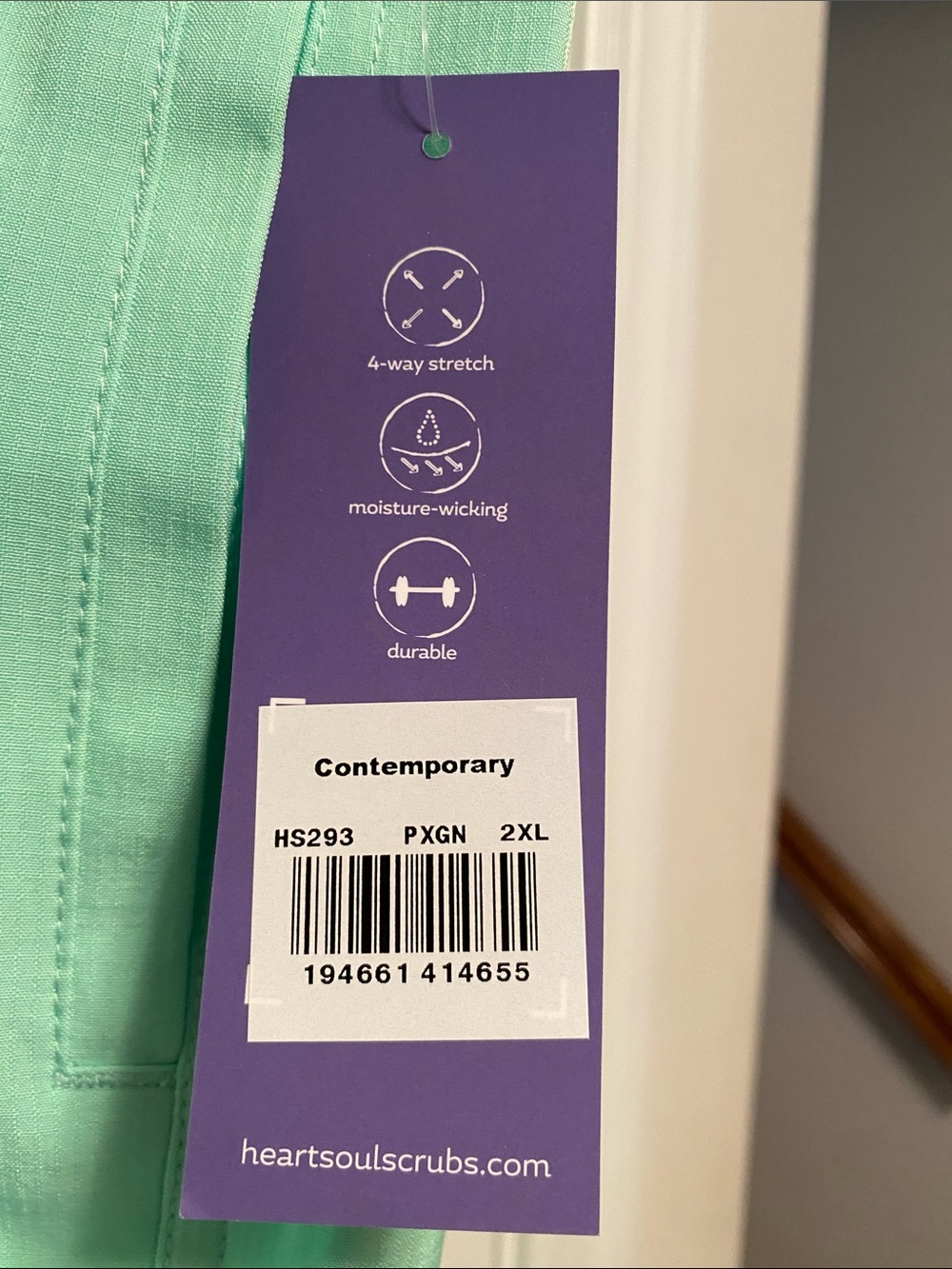 HeartSoul Women’s Pull On Scrub Pants…size 2XL - Picture 5 of 5
